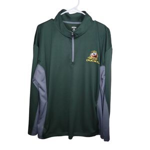 Knights apparel Oregon Ducks 1/4 Zip Pullover Size XL